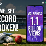Game. Set. Record Broken - Walee Hits 1.1 Billion Views